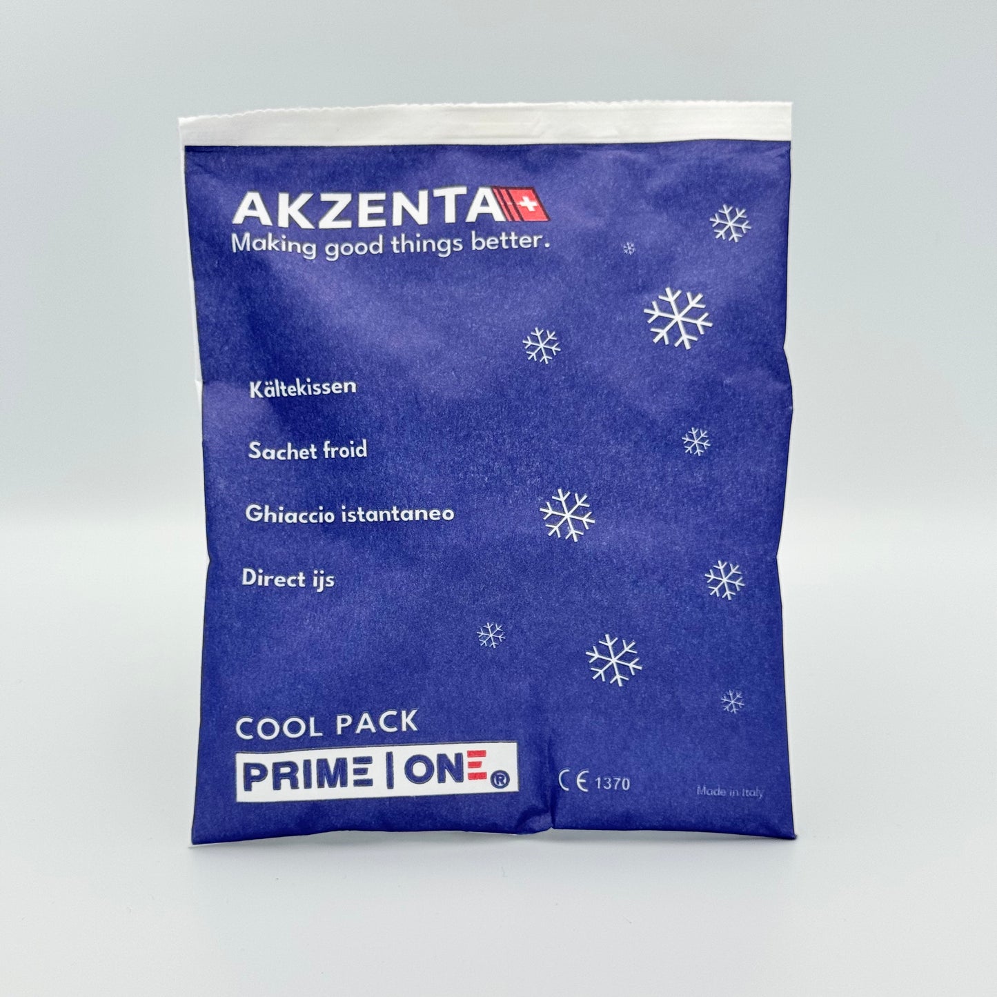 Akzenta Prime One Cool Pack Sofort-Kältekompresse frontal – Skill Tool für starke Kältereize