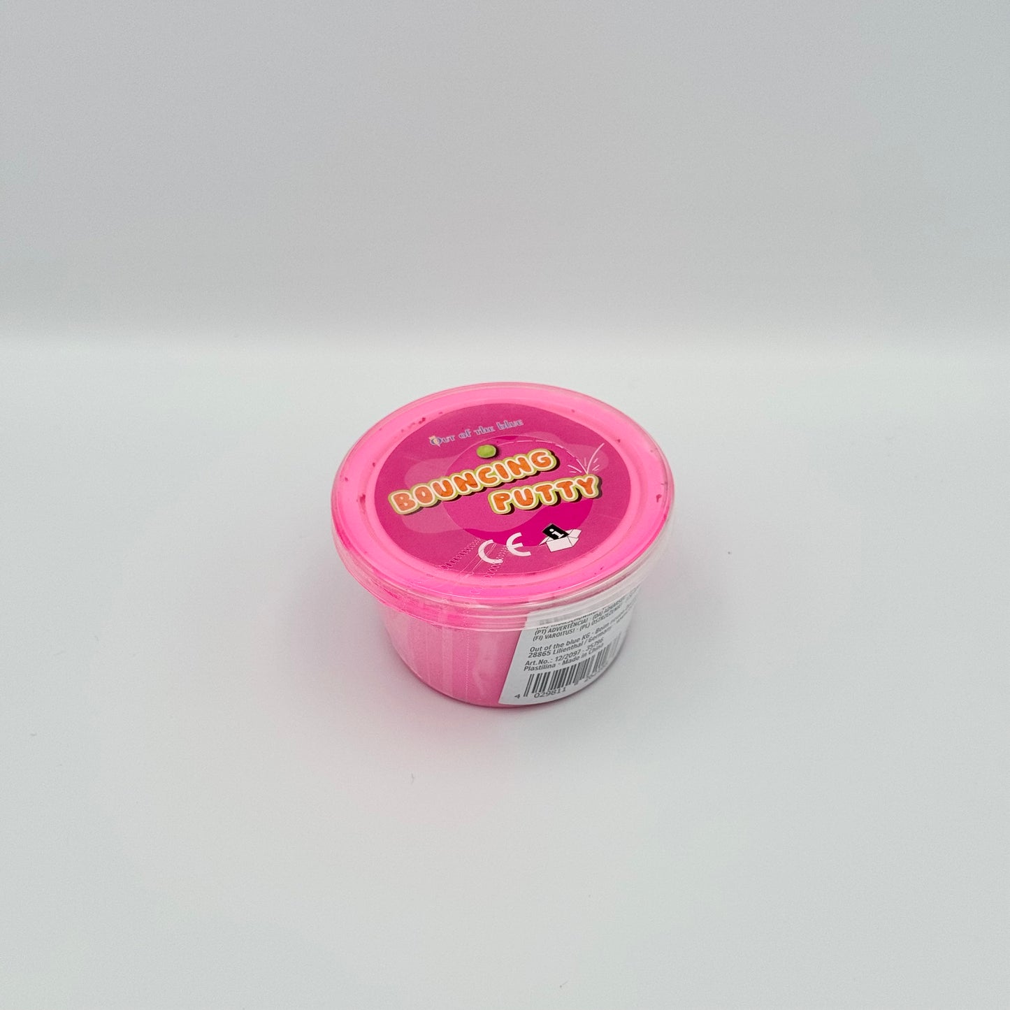 Pinke Bouncing Putty Springknete im Becher – Haptisches Fidget Toy & Hüpfknete