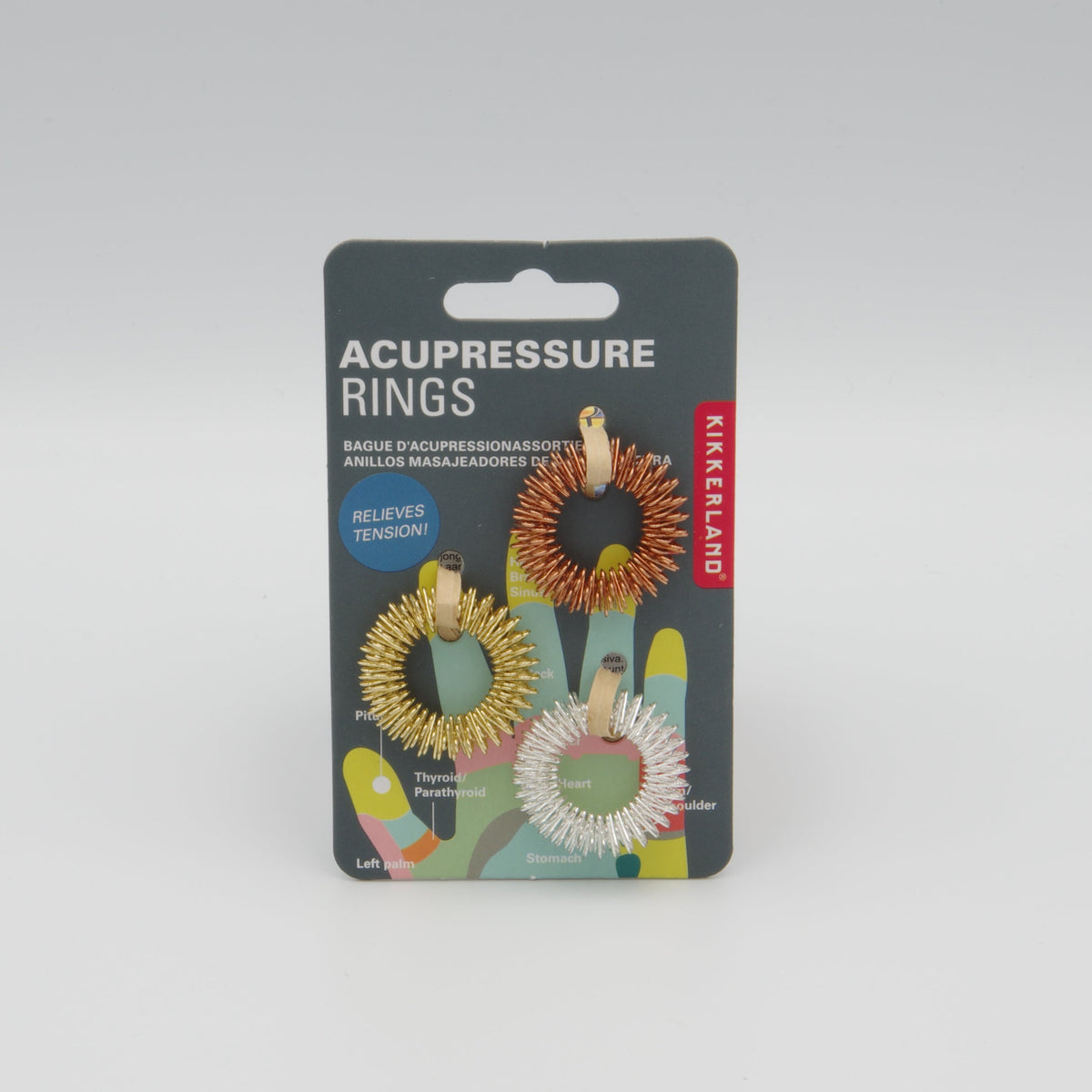 Akupressur - Massageringe 3er Set