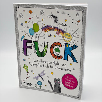 Fluchmalbuch für Erwachsene - FUCK
