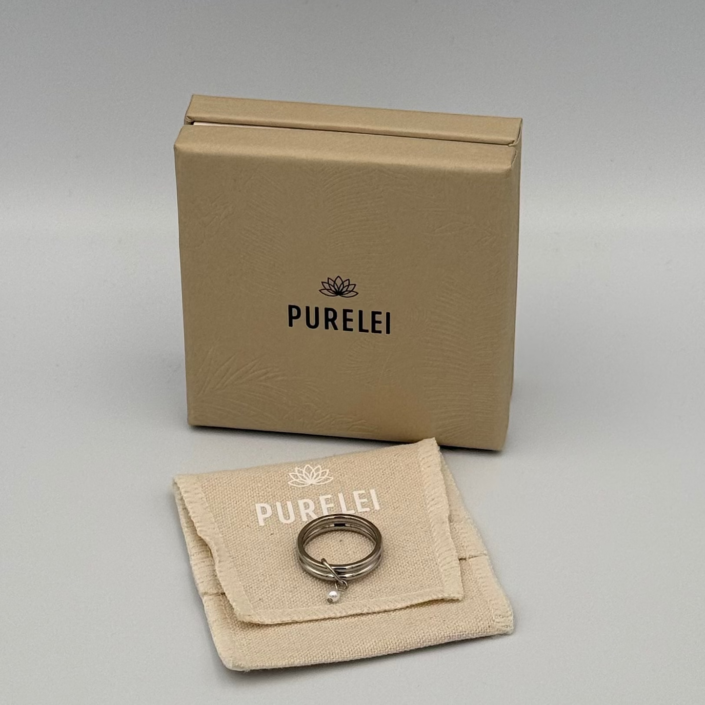 PURELEI - Pure Pearl Anxiety Ring Perlenring