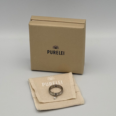 PURELEI - Pure Pearl Anxiety Ring Perlenring