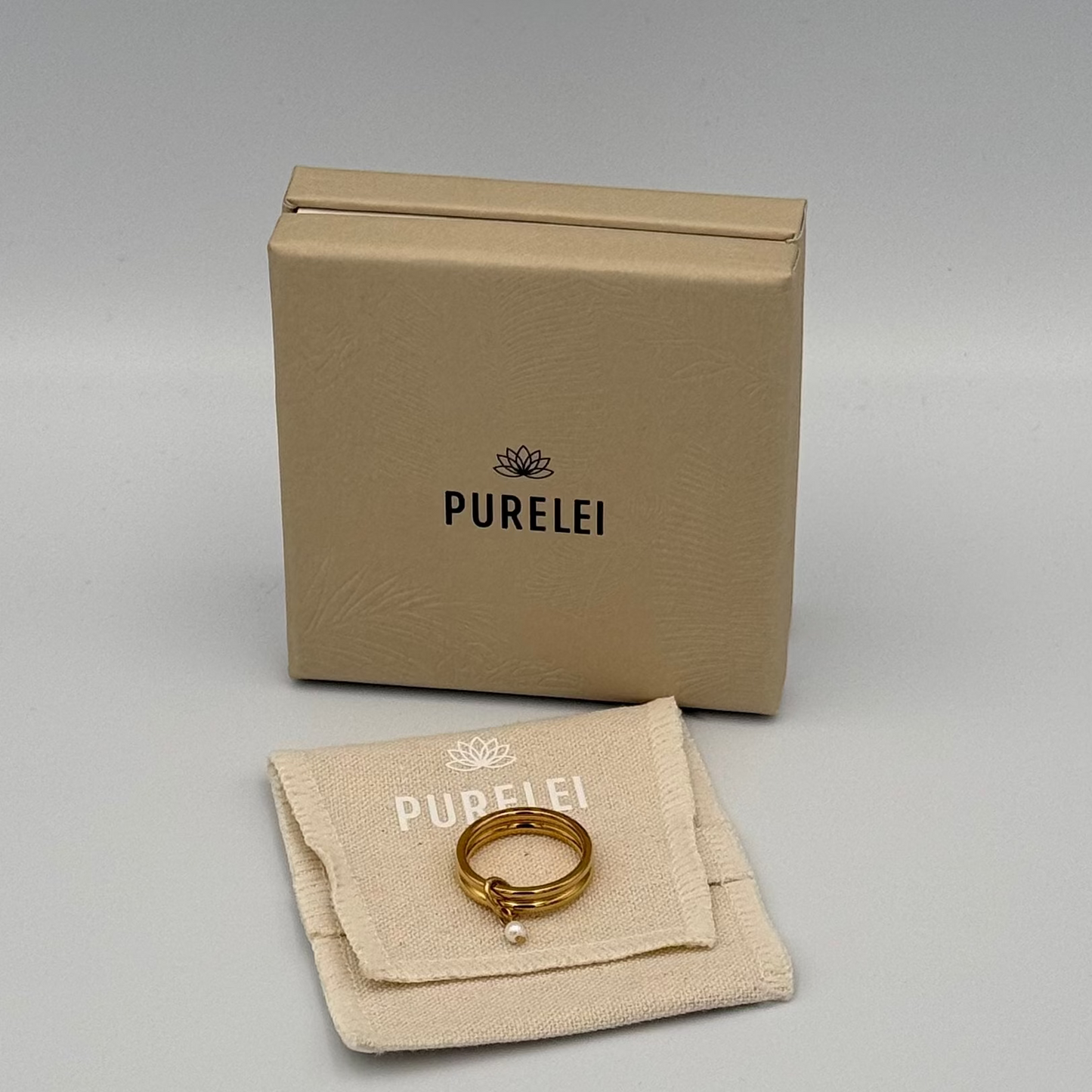 PURELEI - Pure Pearl Anxiety Ring Perlenring
