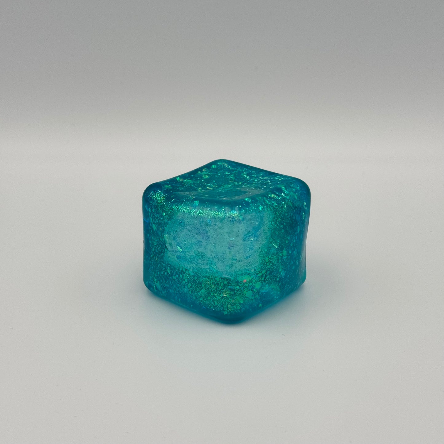 Maltose Glitter Cube - Anti Stress Ball - Slow Rise