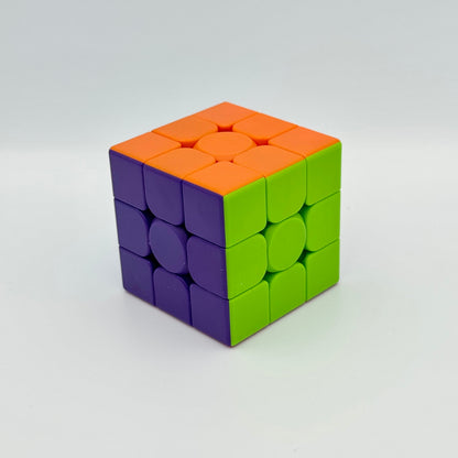 Bunter Speedcube Zauberwürfel – Geduldsspiel und Fidget Toy zur Förderung von Konzentration