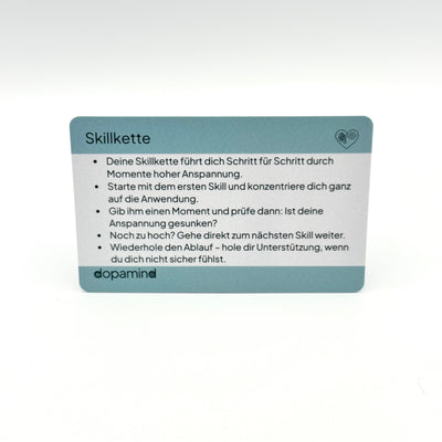 Skillkette - Scheckkarte