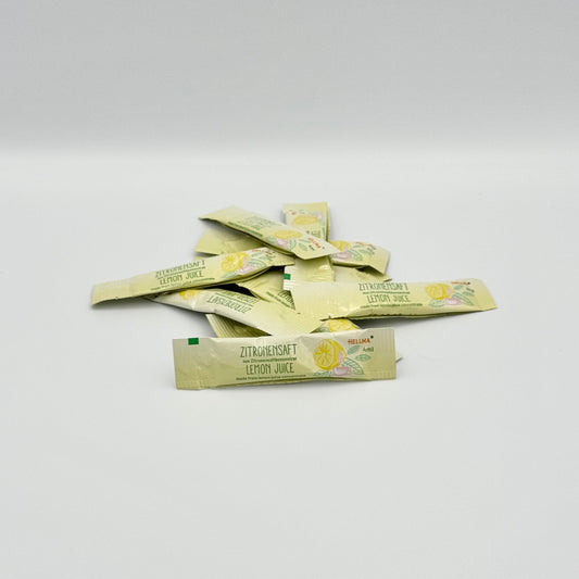 Hellma Zitronensaft Sticks 4ml – sauerer DBT Skill zur Anspannungsregulation