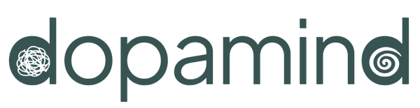 dopamind Schriftzug Logo - führt zur Startseite